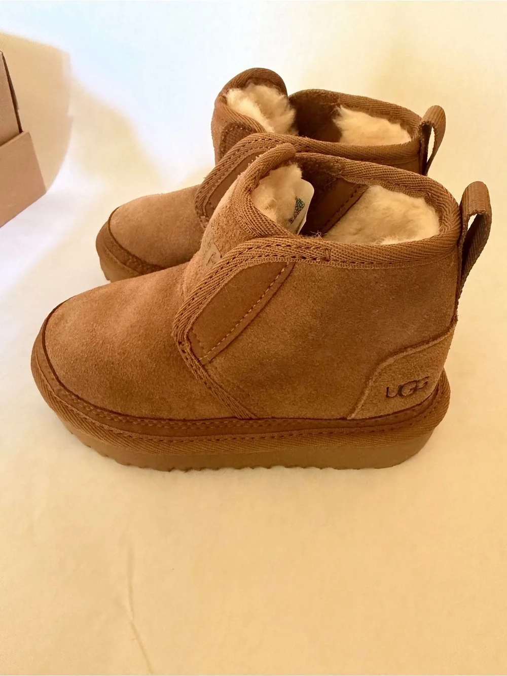 UGG plush shearling